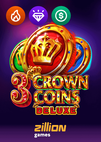3 Crown Coins Deluxe