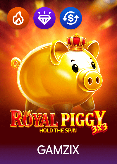 3x3 Royal Piggy Hold the Spin