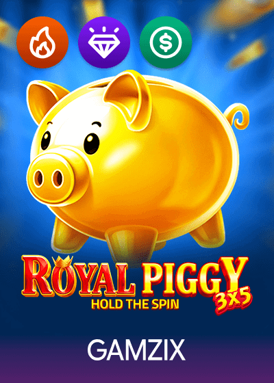 3x5 Royal Piggy Hold The Spin