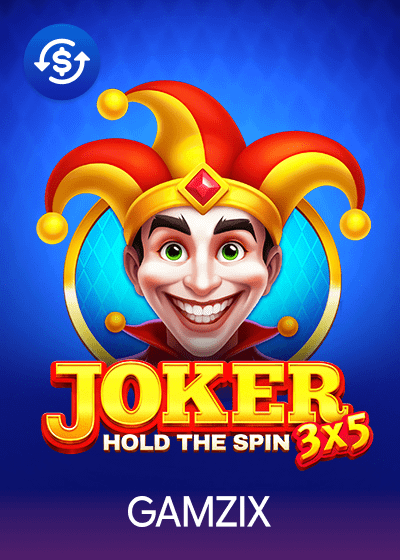 3x5 Joker Hold The Spin