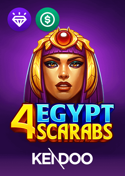 4 Egypt Scarabs